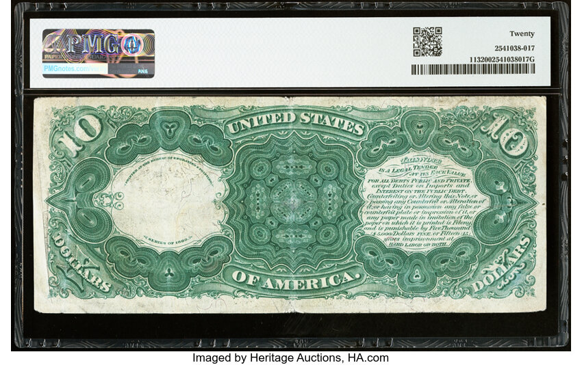 1880 $10  (Fr. 113) thumbnail 10
