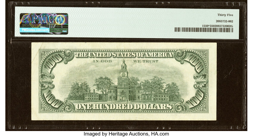 1966 $100  Star Replacement (Fr. 1550*) thumbnail 16
