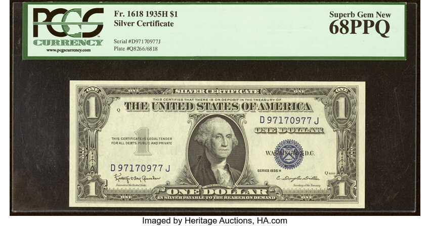 1935H $1  (Fr. 1618) thumbnail 2