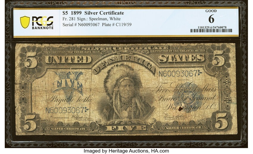 1899 $5  (Fr. 281) thumbnail 8