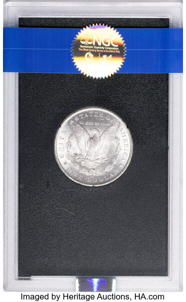 1882-CC $1  GSA Hoard, Hard package MS62 thumbnail 8