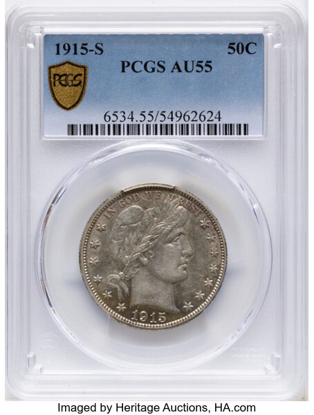 1915-S 50c VF30 thumbnail 23