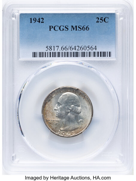 1942 25c MS thumbnail 3