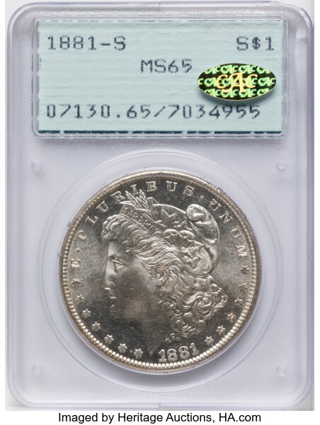 1881-S $1  Die Chip Wing, VAM-92A MS thumbnail 11