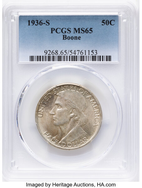 1936-S 50c Boone MS thumbnail 2