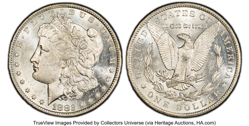 1882-CC $1  Cap Die Break, VAM-7 MS thumbnail 3