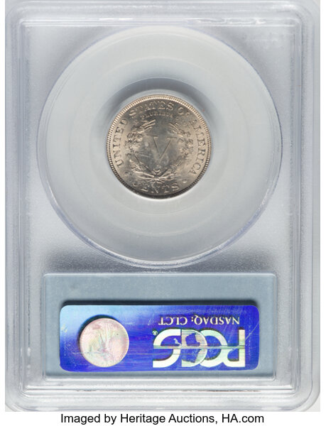 1889 5c MS65 thumbnail 2