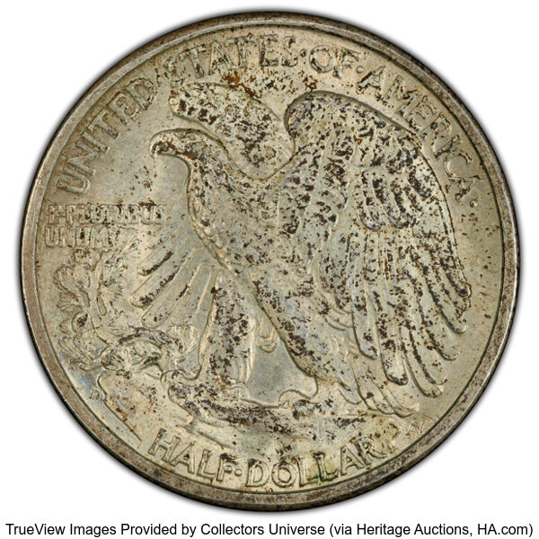 1939-D 50c Doubled Die Obverse, FS-101 MS thumbnail 6