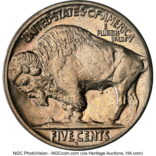 1917-D 5c MS63 CAC thumbnail 2