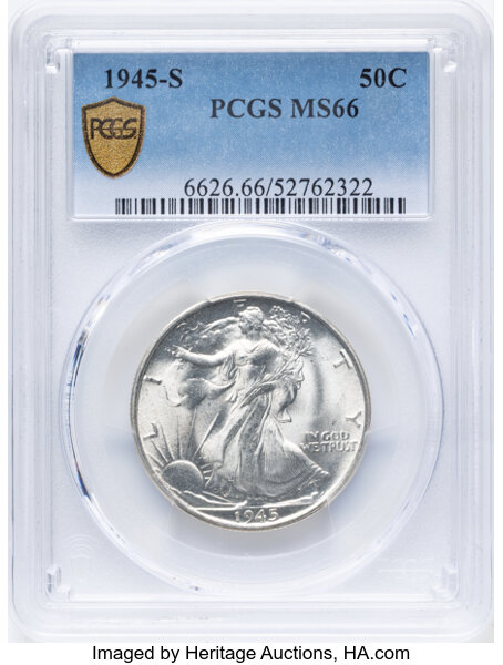 1945-S 50c MS66 thumbnail 10