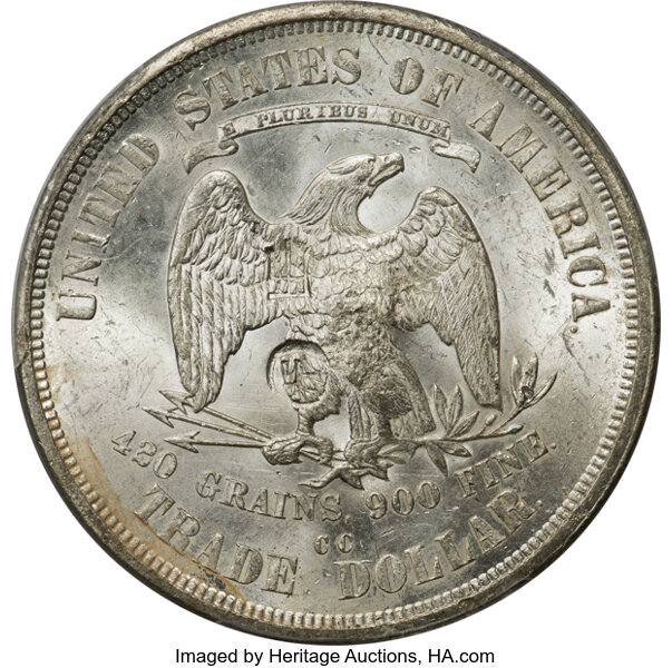 1874-CC Trade$ Chopmarked MS thumbnail 14