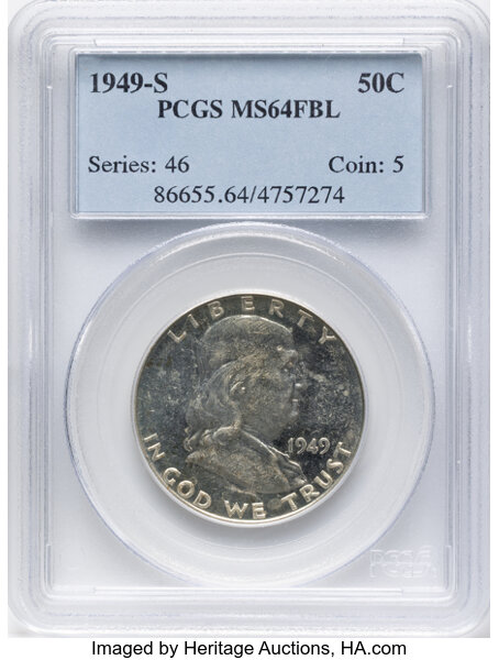 1949-S 50c MS FBL thumbnail 4