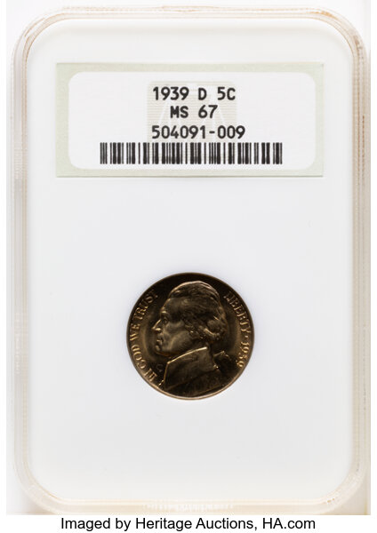 1939-D 5c Reverse of 1938 MS thumbnail 3