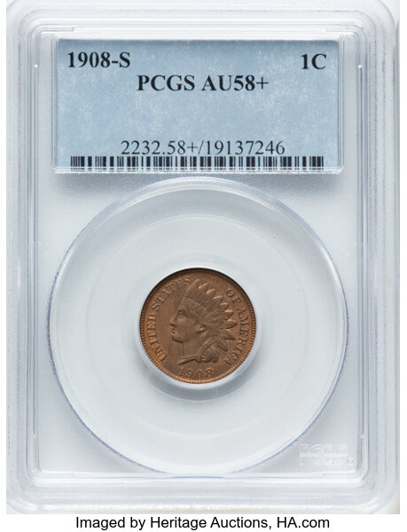 1908-S 1c MS BN thumbnail 12