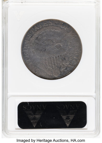 Draped Bust 50c Heraldic Eagle, 1801-1807 [Type] P1 thumbnail 9