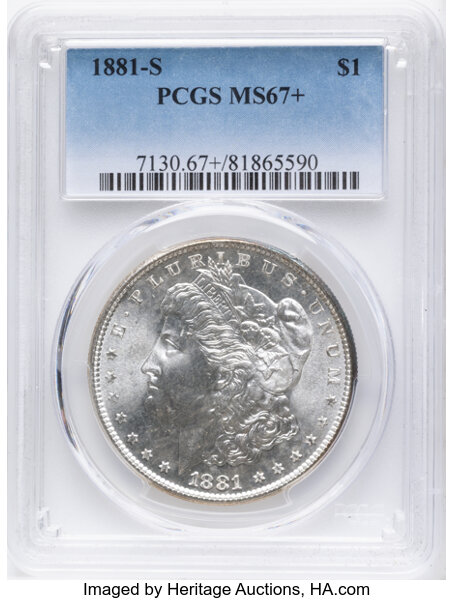 1881-S $1  Die Chip Wing, VAM-92A MS thumbnail 8