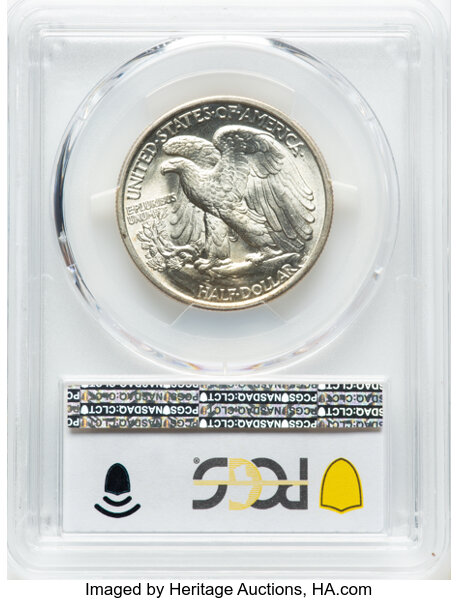 1934 50c MS64 thumbnail 6