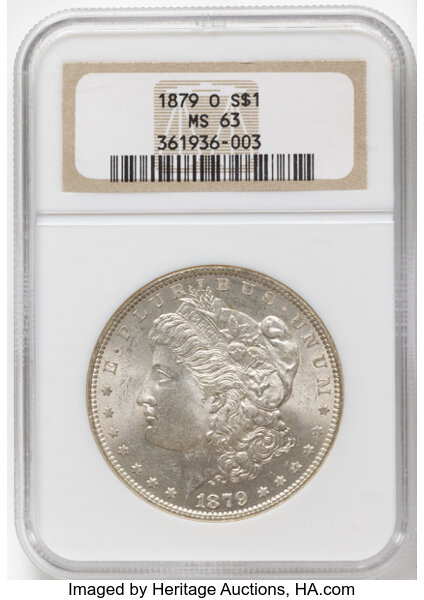 1879-O $1  GSA Hoard, Soft Package MS thumbnail 2