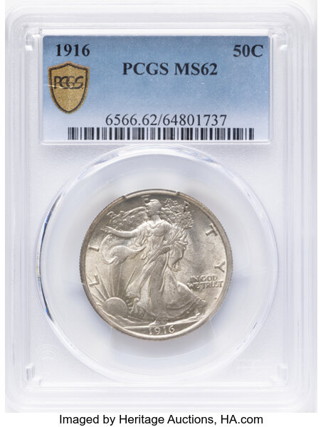 1916 50c MS60 thumbnail 6