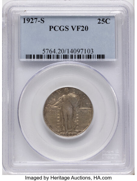 1927-S 25c MS thumbnail 7