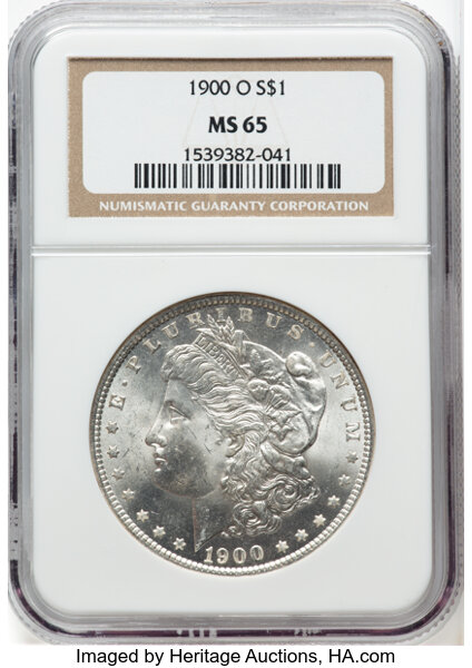 1900-O $1  GSA Hoard, Hard package MS thumbnail 2