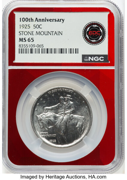 1925 50c Stone Mountain MS thumbnail 3