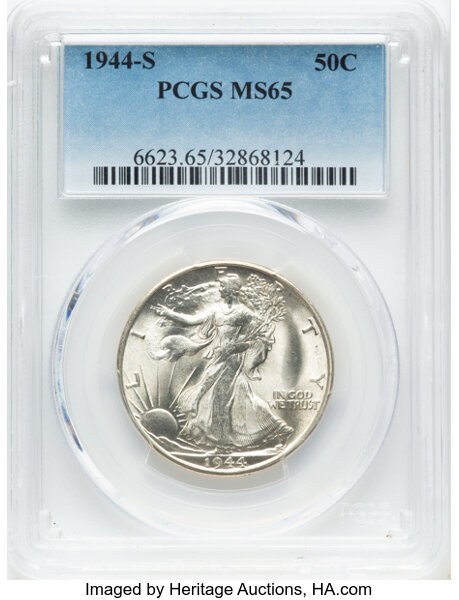 1944-S 50c MS thumbnail 5