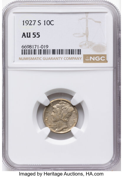 1927-S 10c MS thumbnail 2