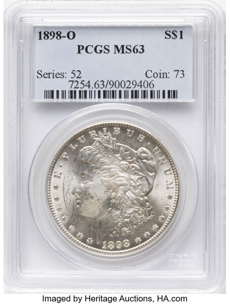1898-O $1  Clashed Dies, VAM-16A MS thumbnail 8