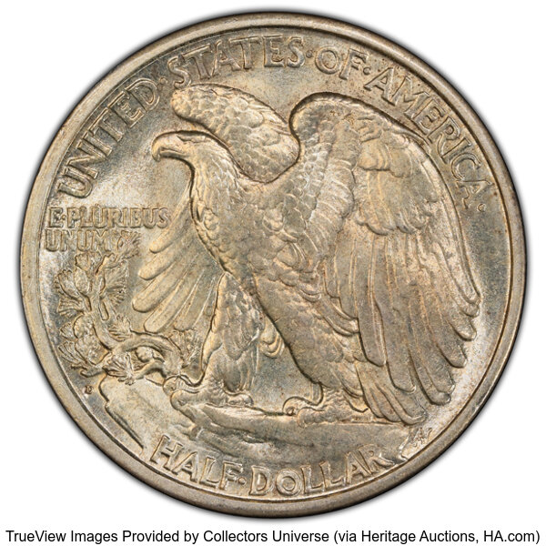 1934-D 50c MS62 thumbnail 2