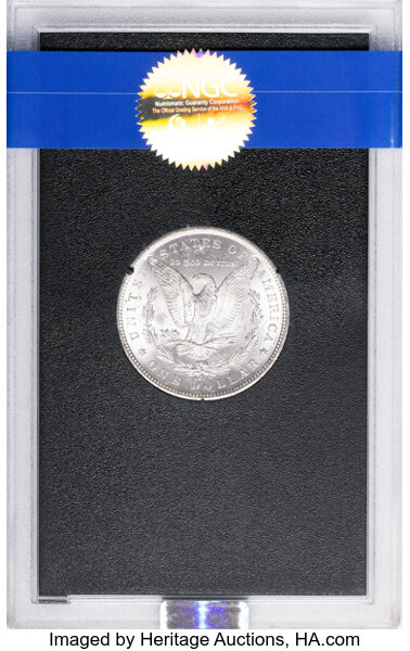 1883-CC $1  GSA Hoard, Hard package MS62 thumbnail 8