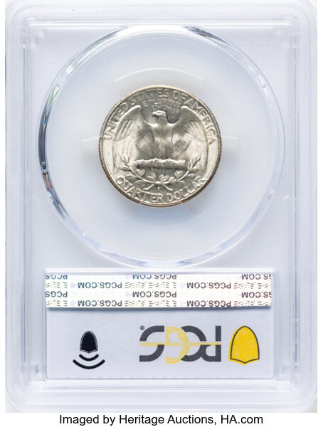 1950-S/S 25c Repunched Mintmark, FS-501 MS thumbnail 3