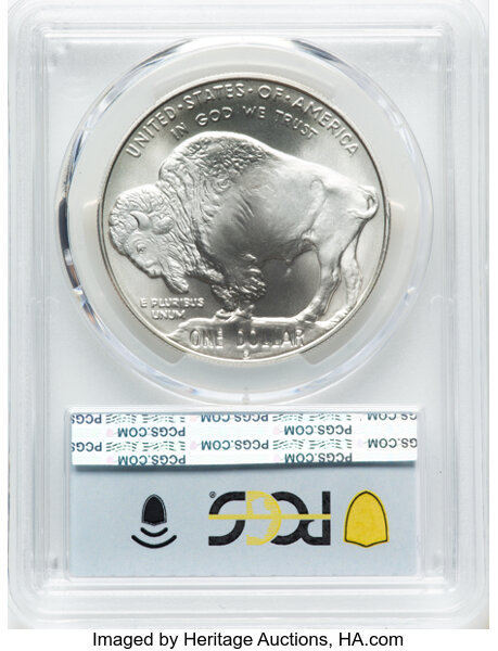 2001-D S$1 American Buffalo OGP thumbnail 8