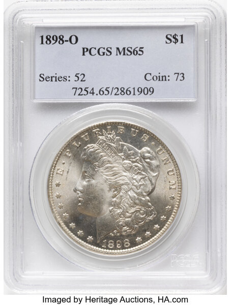 1898-O $1  Clashed Dies, VAM-16A MS thumbnail 4