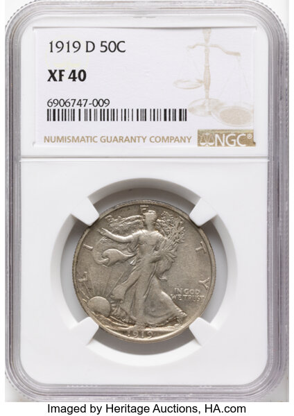 1919-D 50c MS thumbnail 3