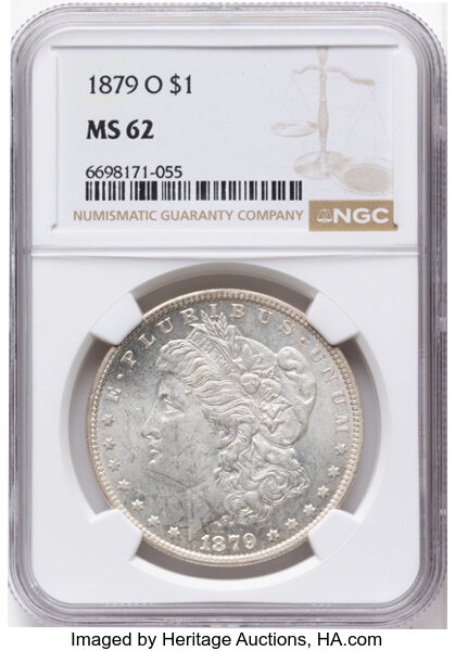 1879-O $1  GSA Hoard, Soft Package MS thumbnail 5