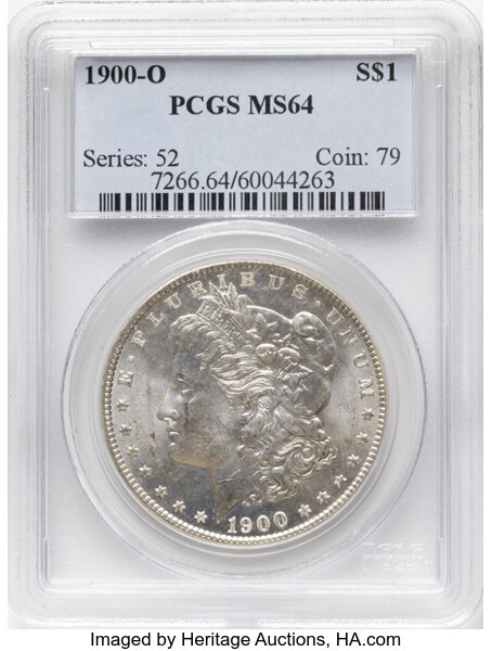 1900-O $1  GSA Hoard, Hard package MS thumbnail 3