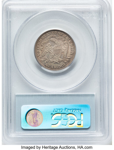 1889 25c MS63 thumbnail 2
