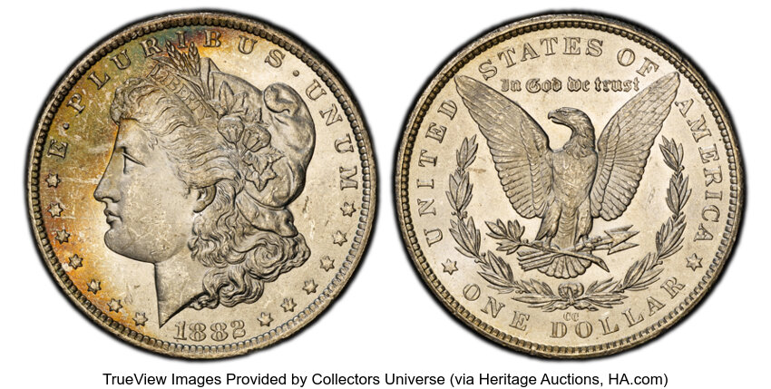 1882-CC $1  Cap Die Break, VAM-7 MS thumbnail 4