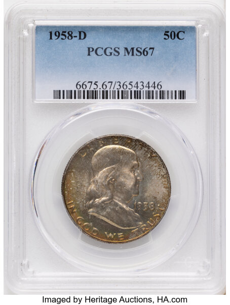 1958-D 50c MS thumbnail 3