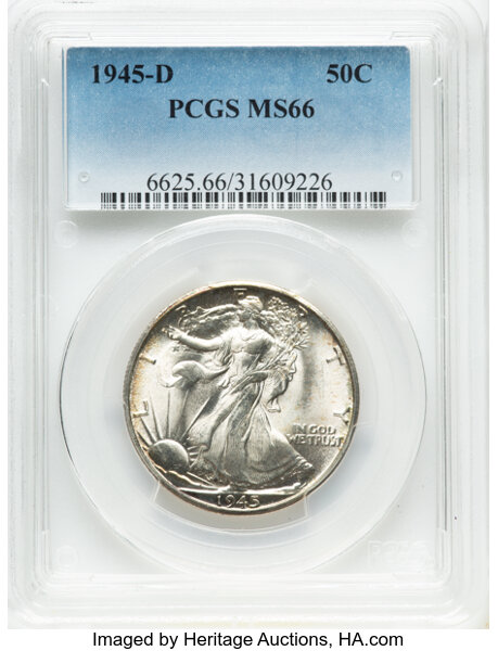 1945-D 50c MS thumbnail 6