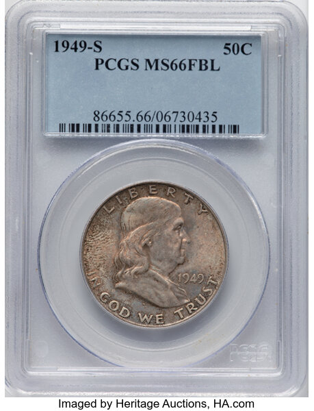 1949-S 50c MS FBL thumbnail 5