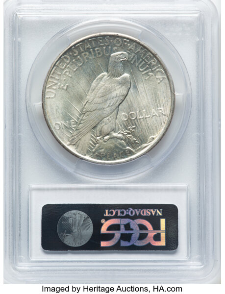 1926-D $1 MS62 CAC thumbnail 4