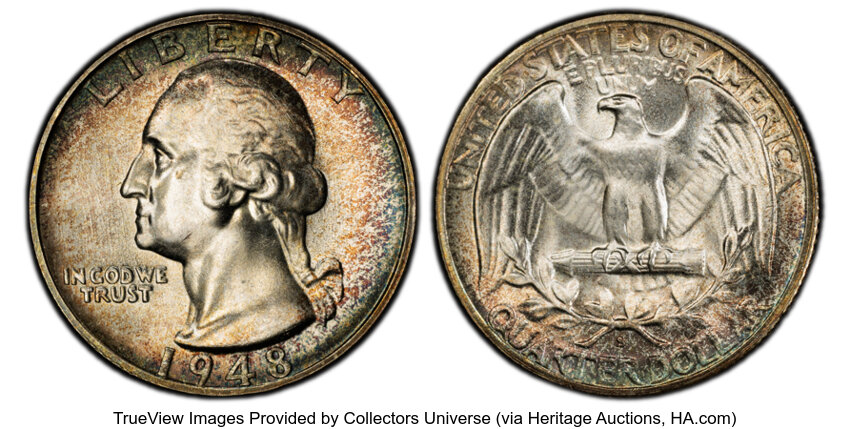 1948-S 25c MS thumbnail 3