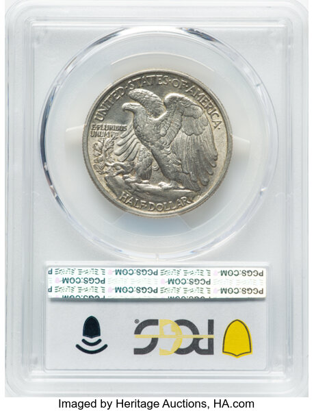 1946 50c Doubled Die Reverse, FS-801 MS thumbnail 15