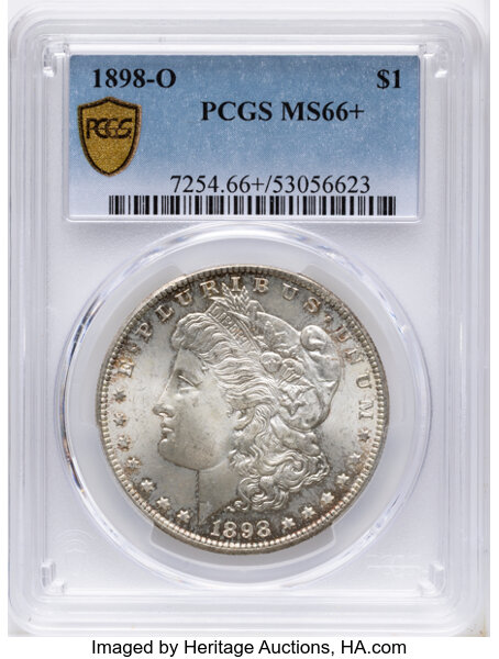 1898-O $1 MS66 CAC thumbnail 6