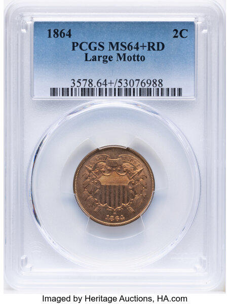 2-Cent Piece Set 2c no 1867 DDO, 10 Coins MS RD thumbnail 12