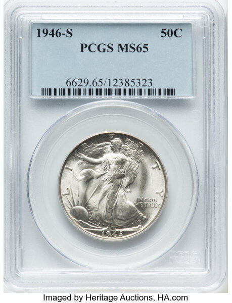1946-S 50c MS thumbnail 5