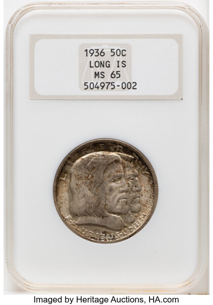 1936 50c Long Island MS thumbnail 4