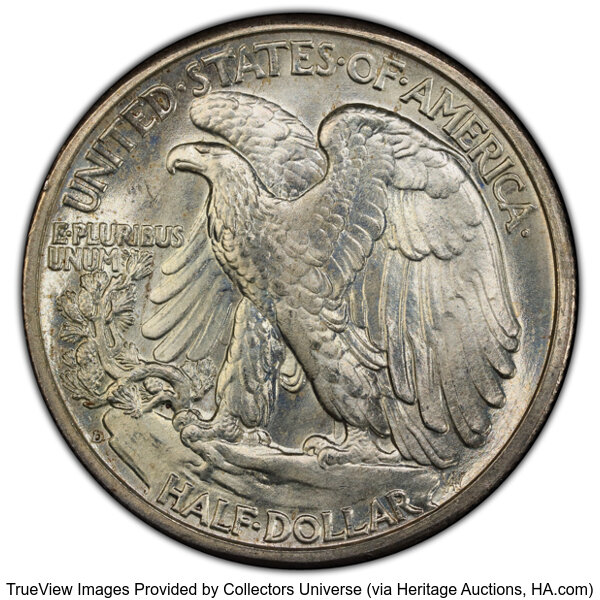1941-D/D 50c Repunched Mintmark, FS-501 MS thumbnail 3